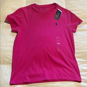 NWT Polo by Ralph Lauren Women's Fuchsia Tee